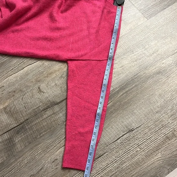 Vince Camuto Oversized Sweater Drop Shoulder Pink Comfy Sweater Women’s Size L - Picture 13 of 14